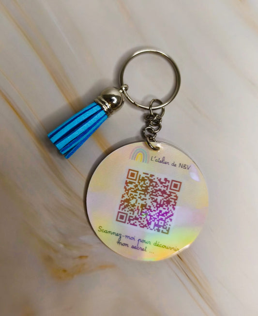 Porte-clés personnalisé avec message vidéo 💌